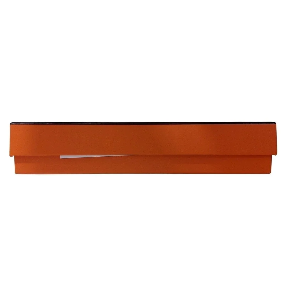 Hermes Orange Storage Gift Box Set 2pc Large Small Good Condition